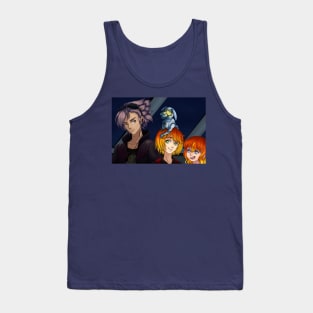 SciFi Anime Character Friends Tank Top